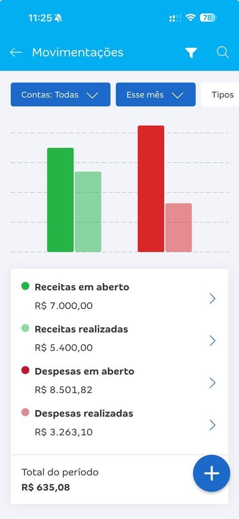 Tela do app 2